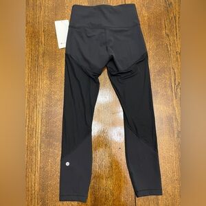 🍋NWT Lululemon Wunder Train HR Mesh Tight 25”